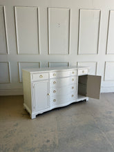 Load image into Gallery viewer, Serpentine Vintage Sideboard