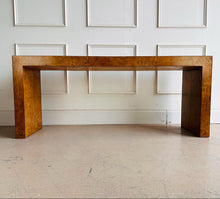 Load image into Gallery viewer, Burlwood Console Table