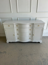 Load image into Gallery viewer, Serpentine Vintage Sideboard