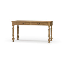 Load image into Gallery viewer, Console Desk w/ Barley Twist Legs