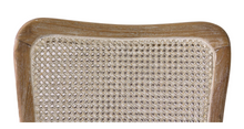 Load image into Gallery viewer, Laurna Rattan Back Teak Dining Chair