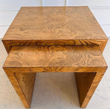 Load image into Gallery viewer, Burlwood Nesting Side Tables
