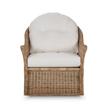 Load image into Gallery viewer, Nantucket Rattan Swivel Chair
