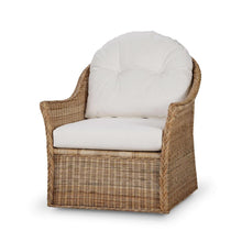 Load image into Gallery viewer, Nantucket Rattan Swivel Chair