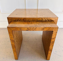 Load image into Gallery viewer, Burlwood Nesting Side Tables