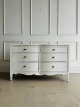 Load image into Gallery viewer, Dixie Furniture Vintage Serpentine Dresser in Swiss Coffee