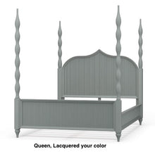 Load image into Gallery viewer, Brighton Wood Back Bed