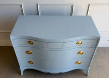 Load image into Gallery viewer, Vintage Drexel 3 Drawer Bowfront Chest