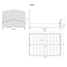 Load image into Gallery viewer, Covington Rattan Bed