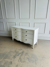 Load image into Gallery viewer, Dixie Furniture Vintage Serpentine Dresser in Swiss Coffee