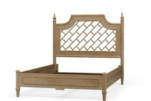 Load image into Gallery viewer, Crafted from solid mahogany, the Chelsea Bed brings classic faux bamboo design into a beautifully balanced, livable form in Fruitwood finish.