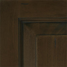 Load image into Gallery viewer, The Bramble Hurlingham Console Table pairs the strength and longevity of solid mahogany with the relaxed character of faux-bamboo furniture. Sculpted bamboo-inspired legs, wrapped corner details, and decorative drawer fronts create an elegant, textural silhouette. Two drawers provide convenient concealed storage, while the full-length lower shelf offers space for baskets or decorative objects. Good Bones Furniture