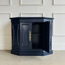 Load image into Gallery viewer, Vintage Hall Cabinet in Naval