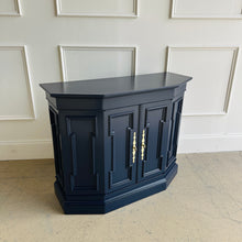 Load image into Gallery viewer, Vintage Hall Cabinet in Naval