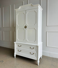 Load image into Gallery viewer, Vintage European Inspired Armoire