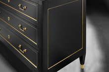 Load image into Gallery viewer, Modern History French Commode Black