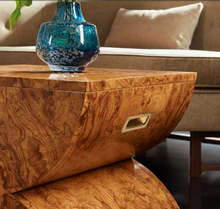 Load image into Gallery viewer, Modern History Geometric Stool-Olive Ashe