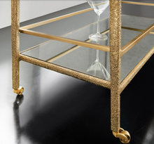 Load image into Gallery viewer, Modern History Shagreen Bar Cart