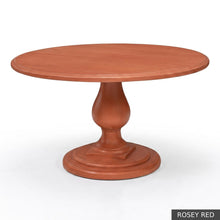 Load image into Gallery viewer, The Phillips Scott 48 inch Lafayette Dining Table offers the character of a grand European pedestal table in a comfortably scaled footprint. Designed to seat four, it is an inviting choice for breakfast rooms, dining nooks, and smaller dining spaces. Crafted from hardwood solids and veneers, its round top features a layered molded edge supported by a sculptural turned pedestal and substantial tiered base. Good Bones Furniture