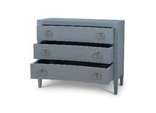 Load image into Gallery viewer, Mornington Linen Wrapped 3 Drawer Chest