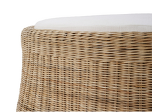 Load image into Gallery viewer, Rattan Ottoman