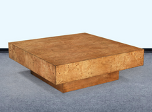 Load image into Gallery viewer, Modern Burl Wood Coffee Table