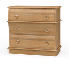 Load image into Gallery viewer, Serpentine 3 drawer bedside