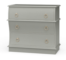 Load image into Gallery viewer, Serpentine 3 drawer bedside