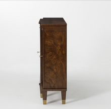 Load image into Gallery viewer, Walnut Breakfront Cabinet