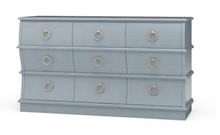 Load image into Gallery viewer, Serpentine 9 drawer dresser