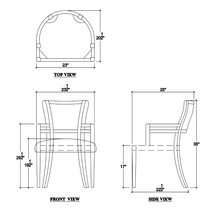 Load image into Gallery viewer, Genevieve Dining Chair