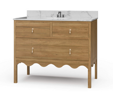 Load image into Gallery viewer, Chloe Single vanity with sink & marble top