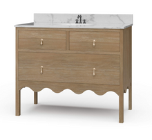 Load image into Gallery viewer, Chloe Single vanity with sink & marble top