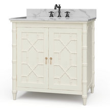 Load image into Gallery viewer, Grosvenor Single vanity with sink & marble top