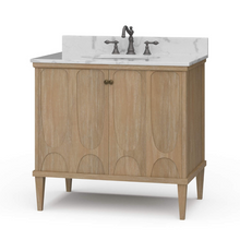 Load image into Gallery viewer, Eclipse Single vanity with sink & marble top