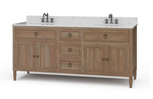Load image into Gallery viewer, Cholet Double vanity with sinks & marble top