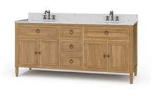 Load image into Gallery viewer, Cholet Double vanity with sinks & marble top