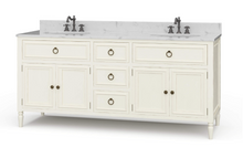 Load image into Gallery viewer, Cholet Double vanity with sinks & marble top