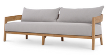 Load image into Gallery viewer, Raleigh 3 Seater Outdoor Teak Sofa