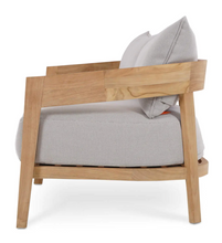 Load image into Gallery viewer, Raleigh 3 Seater Outdoor Teak Sofa