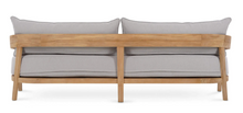 Load image into Gallery viewer, Raleigh 3 Seater Outdoor Teak Sofa