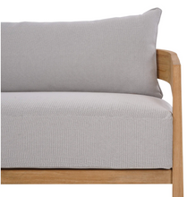 Load image into Gallery viewer, Raleigh 3 Seater Outdoor Teak Sofa