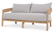 Load image into Gallery viewer, Raleigh 2 Seater Outdoor Teak Loveseat