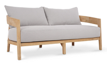 Load image into Gallery viewer, Raleigh 2 Seater Outdoor Teak Loveseat
