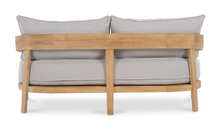 Load image into Gallery viewer, Raleigh 2 Seater Outdoor Teak Loveseat