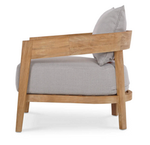 Load image into Gallery viewer, Raleigh Single Seater Outdoor Teak Lounge Chair