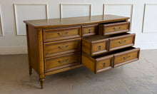 Load image into Gallery viewer, This vintage seven drawer dresser by White Furniture Co. showcases the exceptional craftsmanship and timeless proportions that made the North Carolina manufacturer one of America's most respected furniture makers. Professionally refinished in the lacquer color of your choice, this piece can be customized to complement everything from traditional interiors to today's transitional and modern homes. Good Bones Furniture