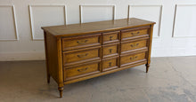 Load image into Gallery viewer, This vintage seven drawer dresser by White Furniture Co. showcases the exceptional craftsmanship and timeless proportions that made the North Carolina manufacturer one of America's most respected furniture makers. Professionally refinished in the lacquer color of your choice, this piece can be customized to complement everything from traditional interiors to today's transitional and modern homes. Good Bones Furniture