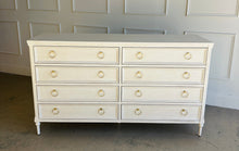 Load image into Gallery viewer, Good Bones Furniture Boylan 8 Drawer Dresser in Marion White finish, crafted from mahogany with dovetailed drawers and soft-close undermount glides.
