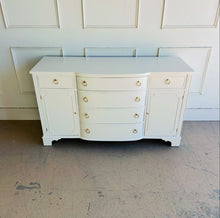 Load image into Gallery viewer, Vintage Buffet in Custom White
